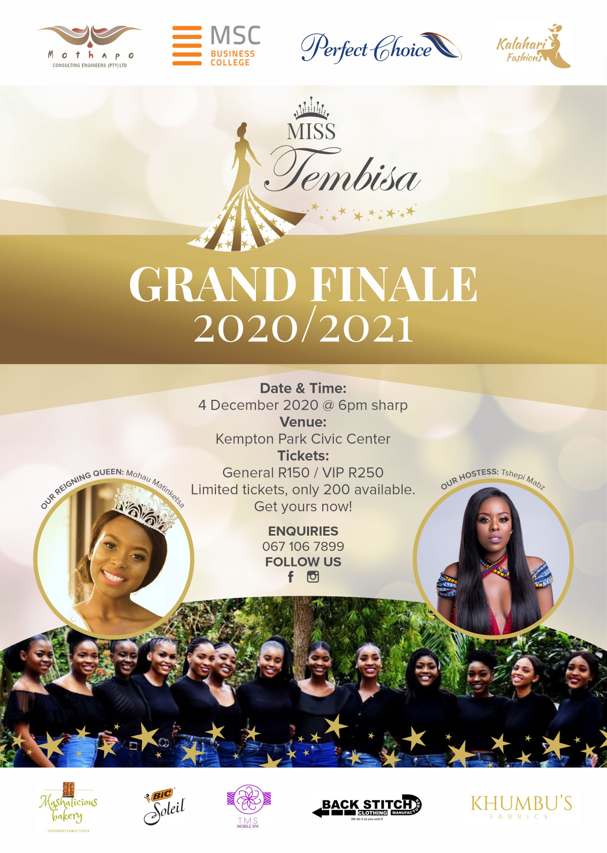 Miss Tembisa Grand Finale 2020/2021